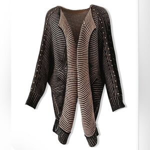 Pebby Forevee Studded Statement Side Slit Cardigan